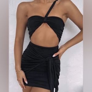 NWT White Fox Love Language Mini Dress